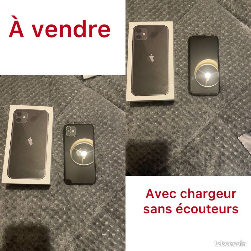 IPhone 11 noir (image 3)