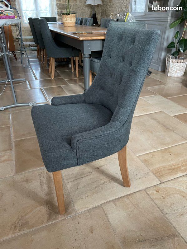 4 chaises fauteuils neuves (image 2)