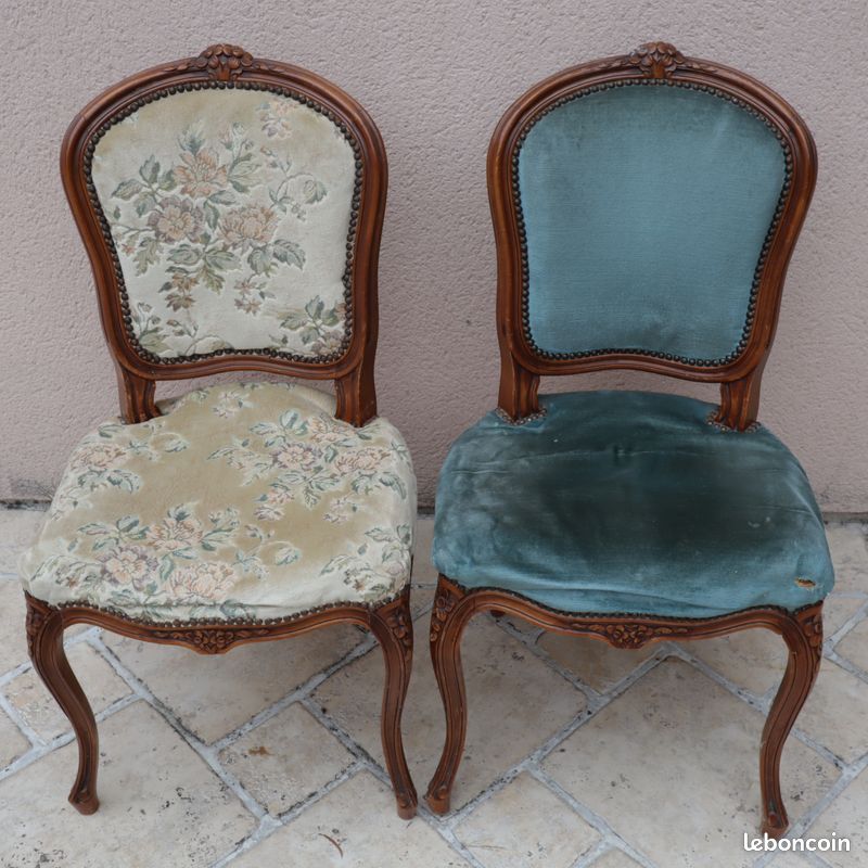 Ensemble de 6 chaises à restaurer (image 1)