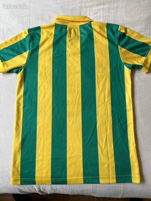 Maillot Vintage Airness FC Nantes Atlantique – Jaune, Taille 12 Ans (garçon)