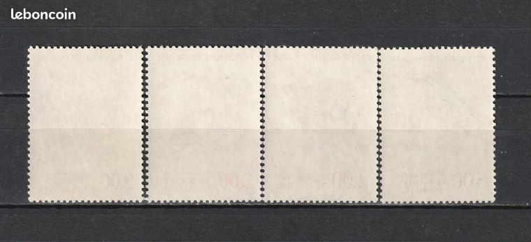 1991. Timbres de France Collection Nos 2721 à 2724 Neufs Pas des Livres Express. Animaux: Oiseau, Tortue, Ours