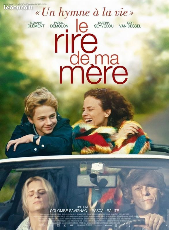 LE RIRE DE MA MERE de Pascale RALITE et Colombe SAVIGNAC Affiche de Cinéma 120/160cms (image 1)