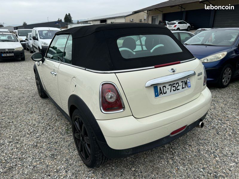 Mini Cooper cabriolet 1.6i 16V 120CV 90000KM /GARANTIE 12 MOIS (image 3)