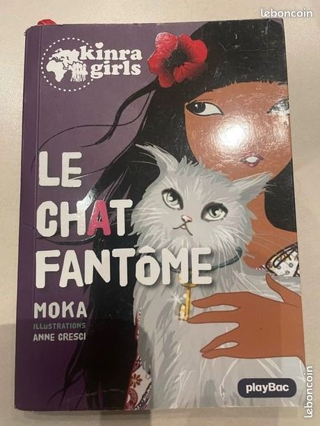 Livre Kinra girls ; le chat fantôme (image 1)