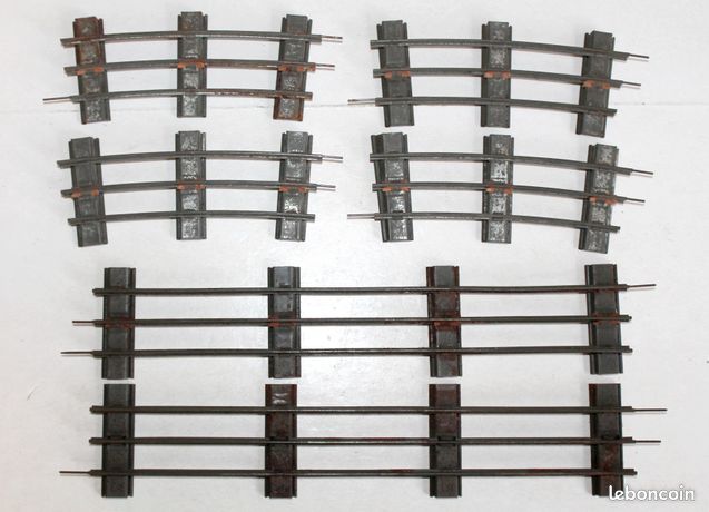 C35 LR LOUIS Roussy 1 Croisement de Voie Métal Traverses Bois O Zéro 1:43 EUR 19,00 - FR