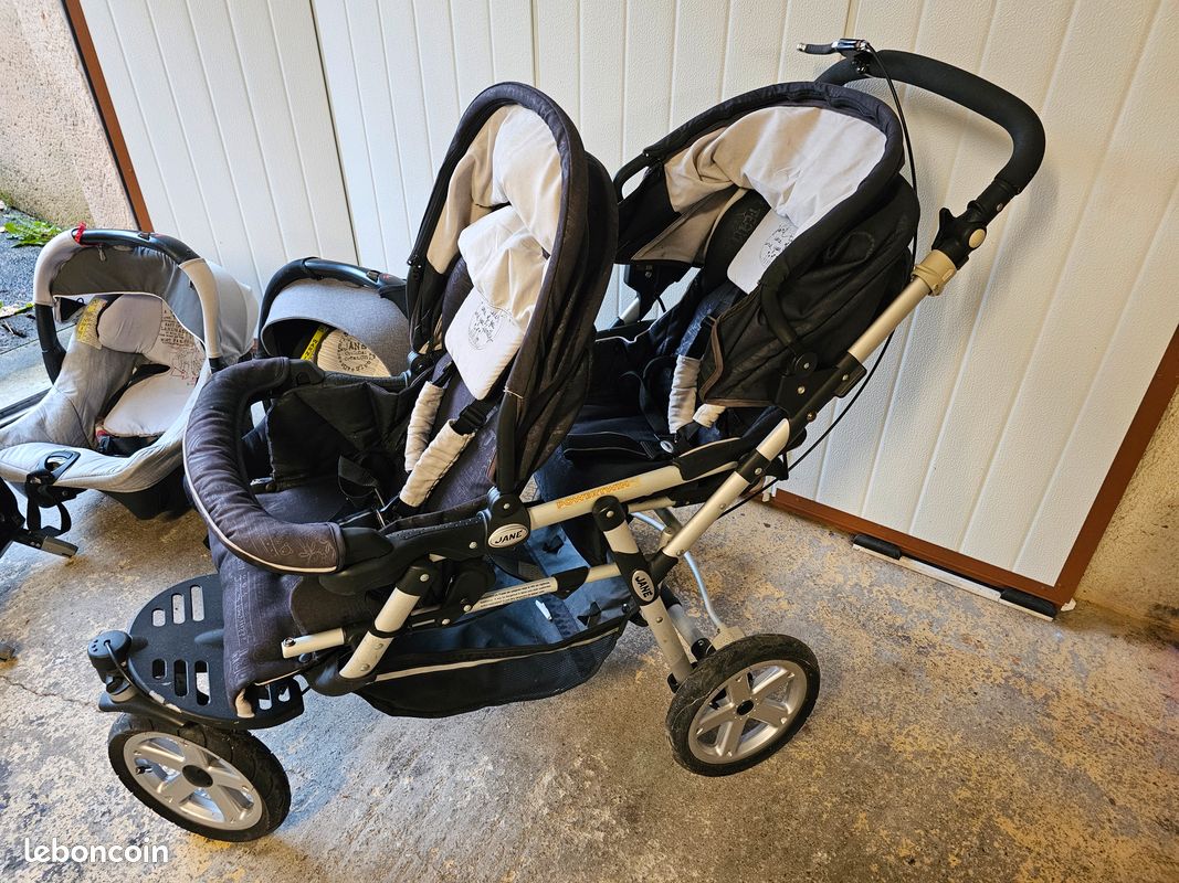 Jane Poussettes Doubles Jumeaux Powertwin Jane Poussette Occasion