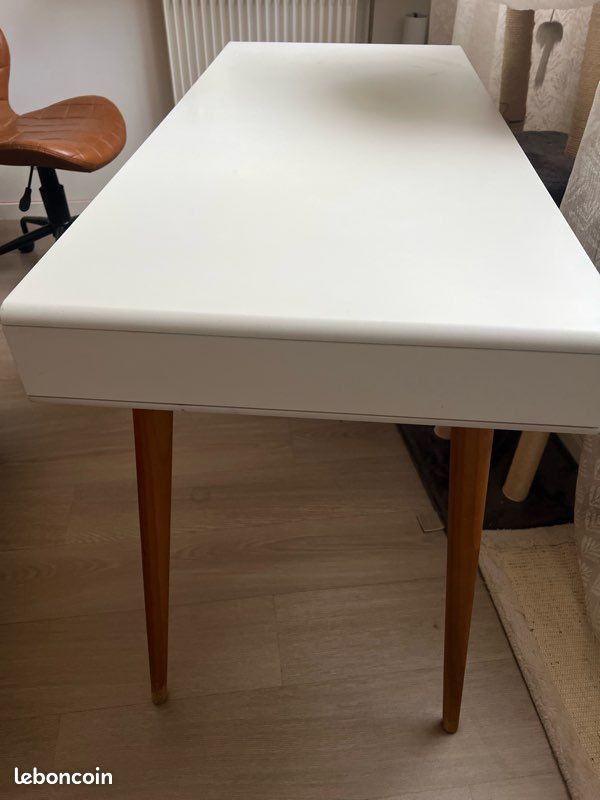 Bureau 2 tiroirs la redoute et chaise But (image 5)