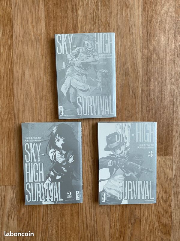 Sky-High Survival - Manga T1, 2, &3 (image 1)