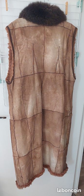 Manteau/imper et vrai fourrure (image 3)