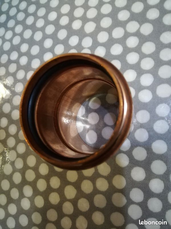 Manchon cuivre /PVC d40 (image 2)