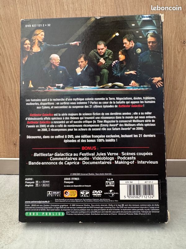 Battlestar Galactica Intégrale Saison 4 Coffret 8 Dvd L'Ultime Saison (image 2)