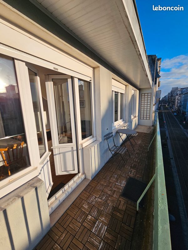 Coat ar gueven - Appartement meublé, dernier étage, 78m², 2 chambres, balcons (image 3)