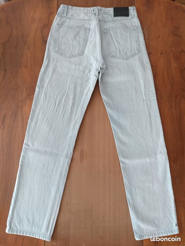 Jean regular gris clair La Boutique Officielle Homme S Vêtements