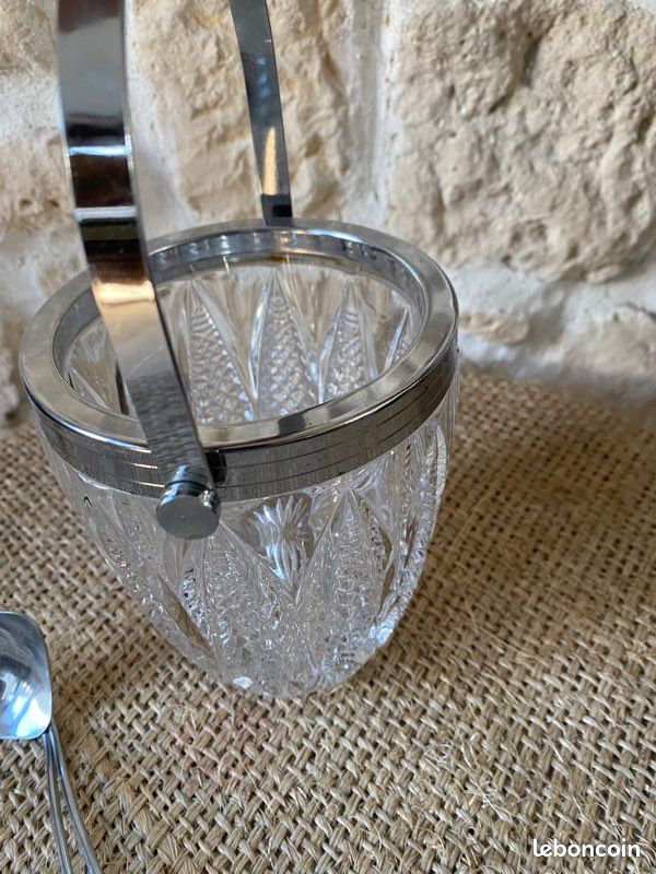 Seau à glaçons • verre moulé vintage | Selency Seau à glaçons • verre moulé vintage | Selency