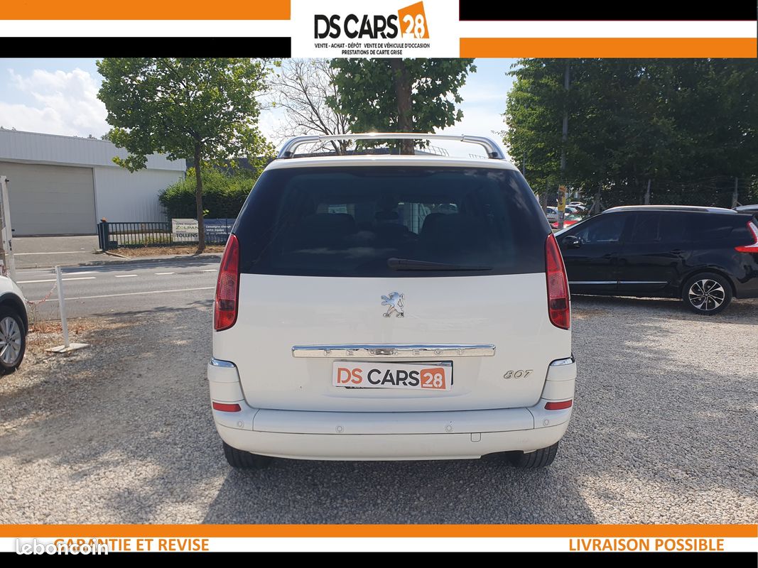 Peugeot 807 2,0 hdi/7 places/Radars/Clim/Régulateur/Distrib neuve/Garantie/Réservation&Livraison Possible (image 5)