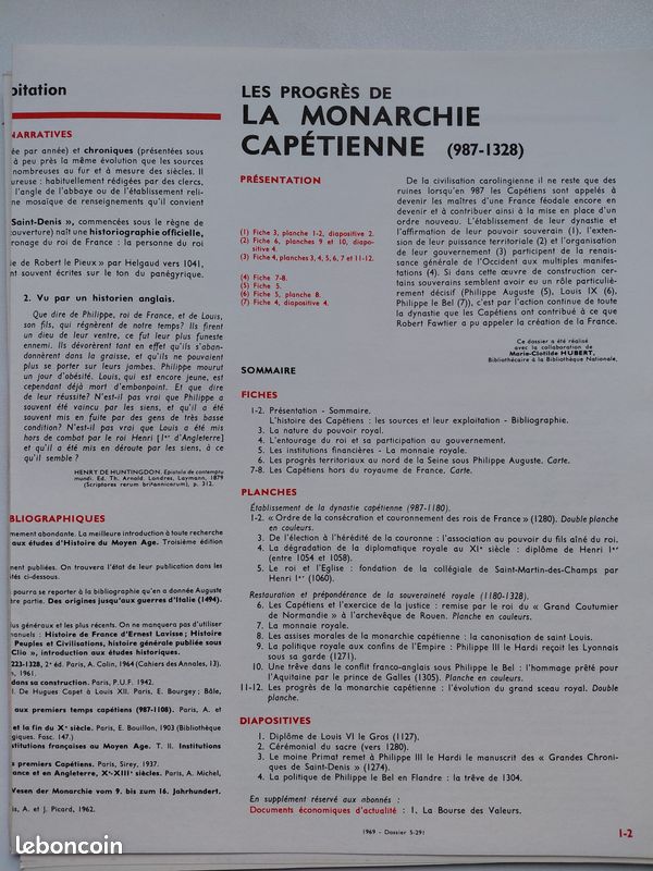 Les progrès de la monarchie capétienne - Documentation photographique (image 2)