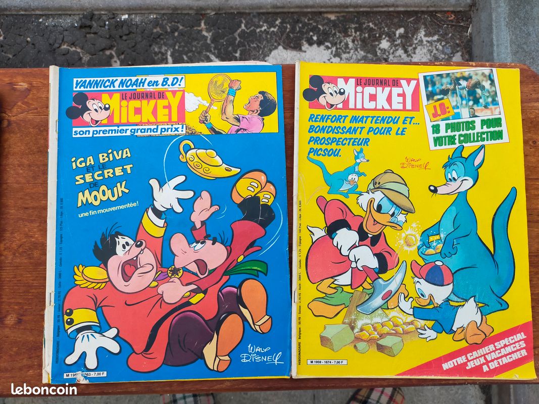 17 heddomadaires du Journal de Mickey de 1984 (image 3)