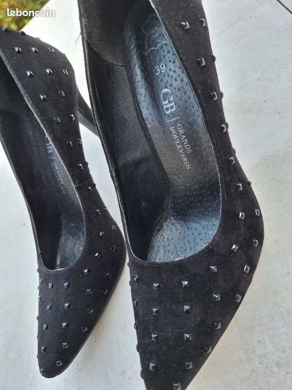 Chaussures escarpin tres bon etat femme talon aiguille Chaussures