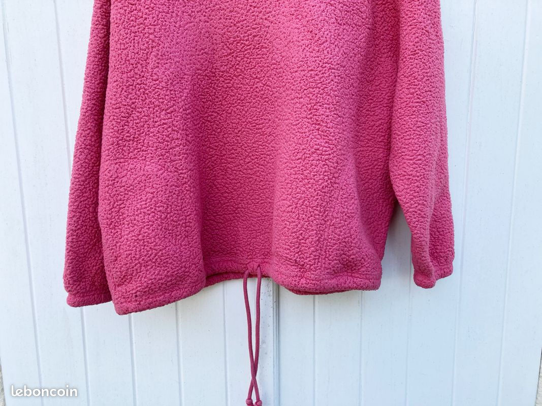 Hello Kitty and Friends Sweat à capuche en polaire pour fille Tailles 2T - 14-16 ans, Rose/lavande, 6