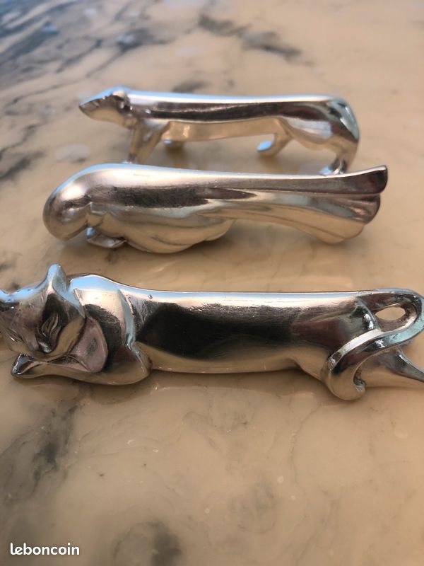 1 porte couteaux en métal argenté Christofle Gallia par Sandoz l oiseau 2
