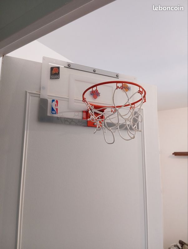 Mini Panier De Basket Intérieur Gowkeey - Avec Ballon, Pompe Et Outils D’Installation