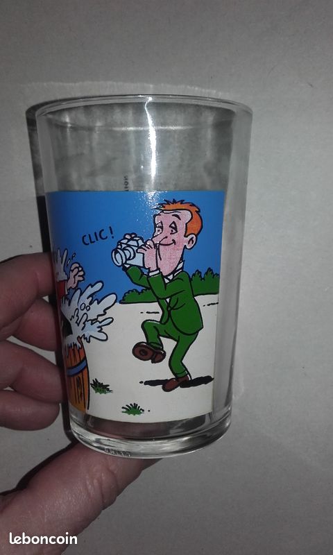 1 verre de laurel et hardy de 1973(ap) (image 2)