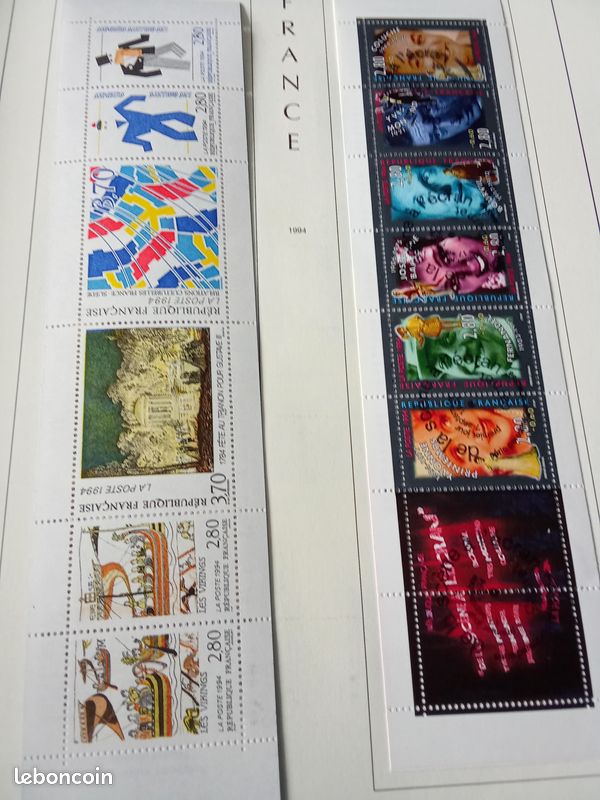 Prophila Collection République tchèque 39-40 (sortie complète) estampillé 1994 Patrie (timbres pour collectionneurs
