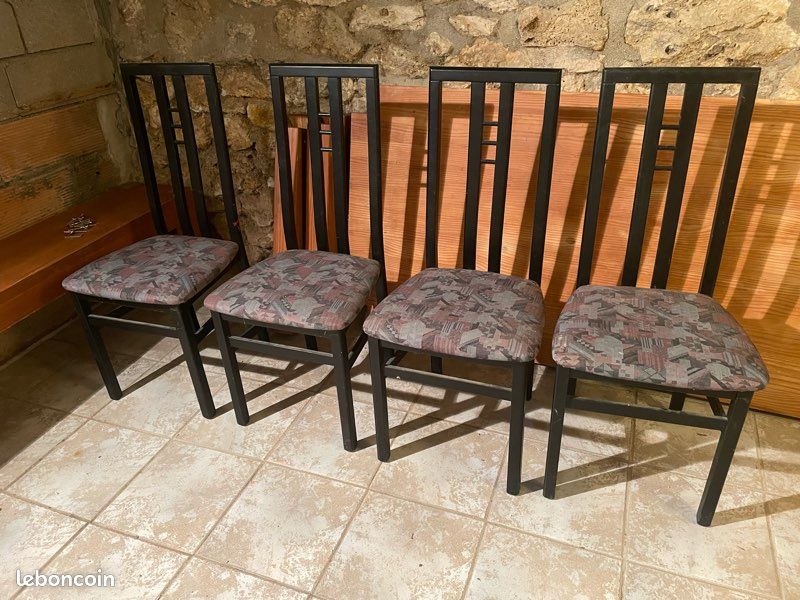 Lot de 4 chaises de table (image 1)