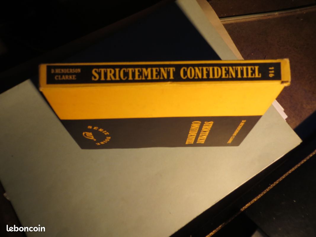 Série Noire n°116 Strictement confidentiel (image 2)