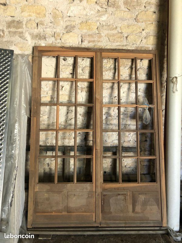 Porte vitrée en bois de chêne Lapeyre (image 2)