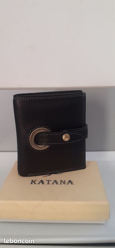 Portefeuilles en cuir Neuf, marque Katana Accessoires