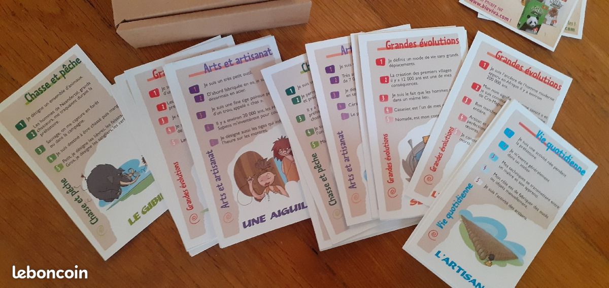 Jeu Les énigmes de la préhistoire (image 3)