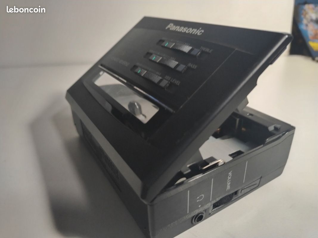 Baladeur Cassette Panasonic RQ-L200K Walkman Avec Enregistreur - Neuf Testé