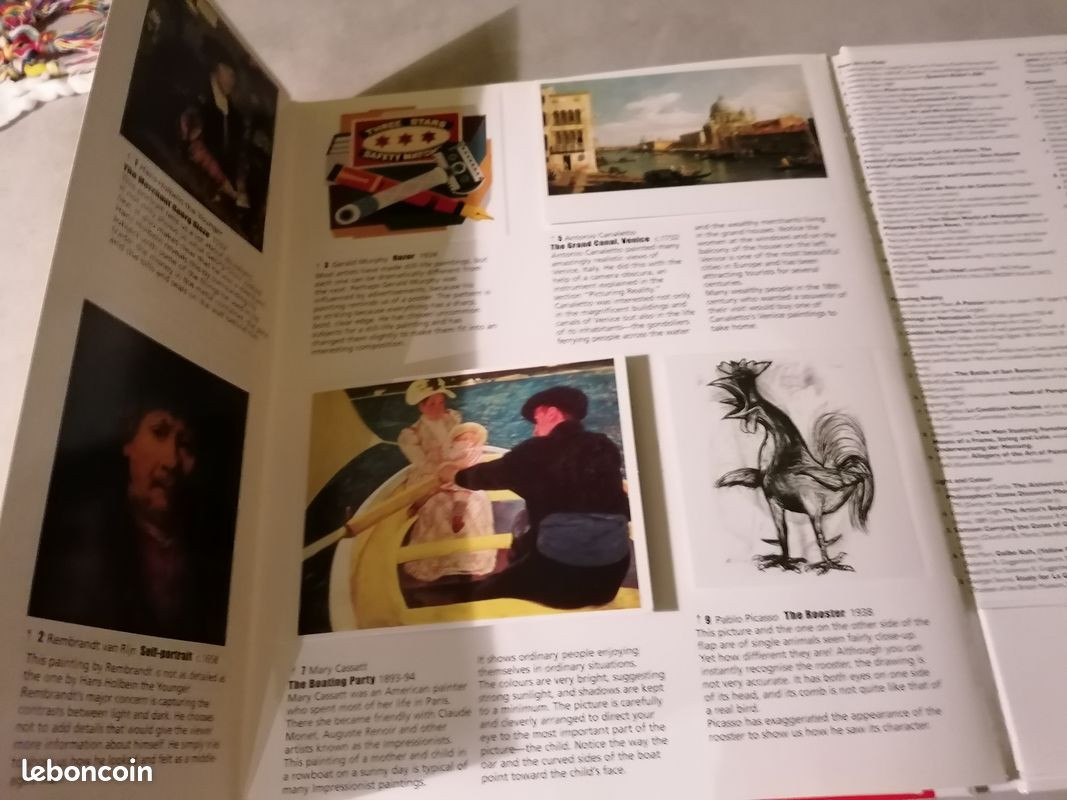 Livre anglais sur l'art (image 7)