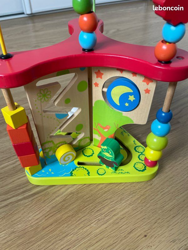 Jeu en bois spirale boulier Bino & Mertens (image 10)