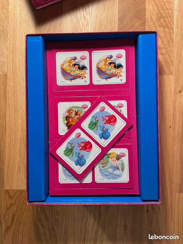 Jeu Princesses Disney 3 en 1 Memo Domino Loto Clementoni (image 3)