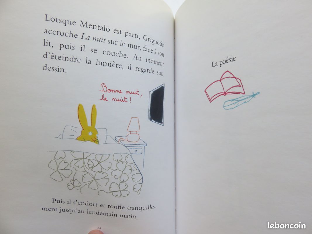 Album jeunesse 6-9 ans : Grignotin et Mentalo. (L'école des loisirs) (image 10)