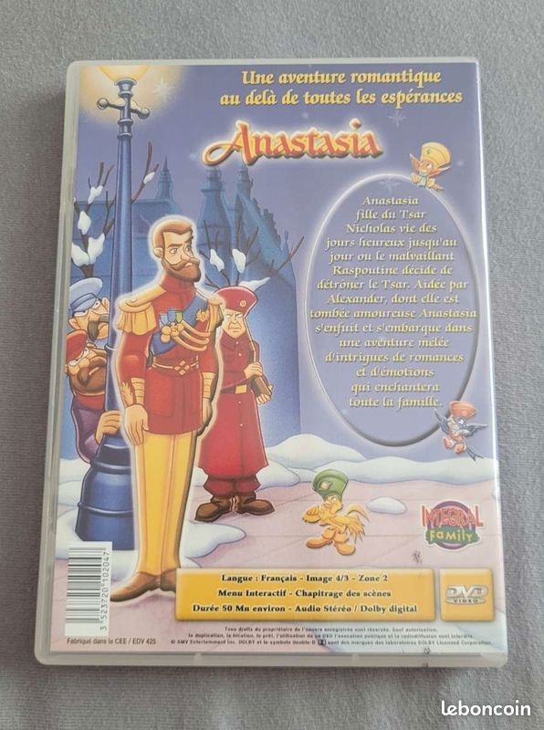 DVD anastasia (image 2)