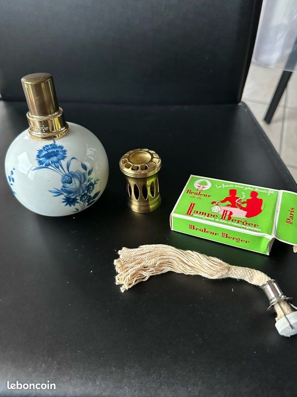 Lampe Berger En Porcelaine Mouchetée – Made In France – Diffuseur De Parfum