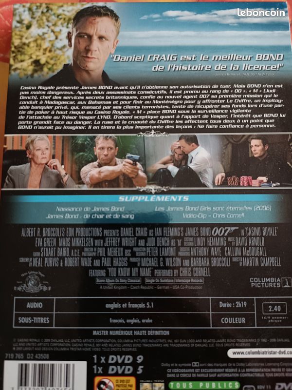 Coffret de 2 DVD Casino Royale 7 ÉDITION COLLECTOR (image 2)