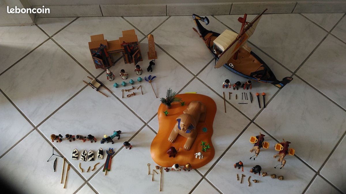 Playmobil Lot Egypte 4241-4242-4243-4245-4247 (image 3)