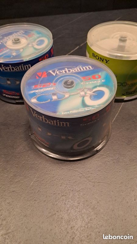 CD Rom Verbatim 700 mb (image 1)