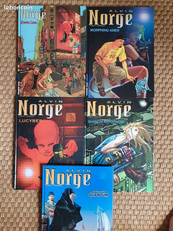 BD Alvin Norge 5 tomes (image 1)