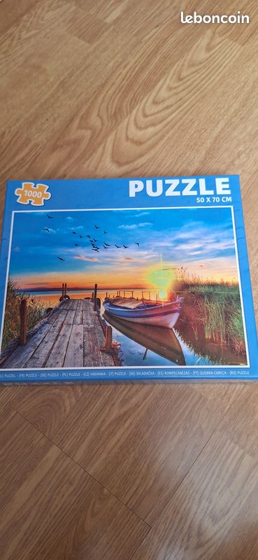 Puzzle 1000 pièces complet (image 1)
