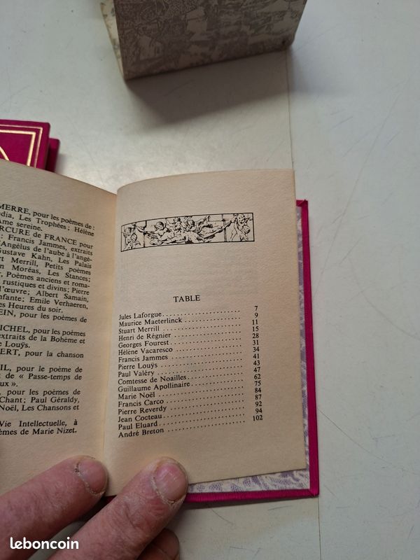 2342B: Lot 4 volumes Poèmes Amoureux et Galants - Éditions François Beauval (image 8)