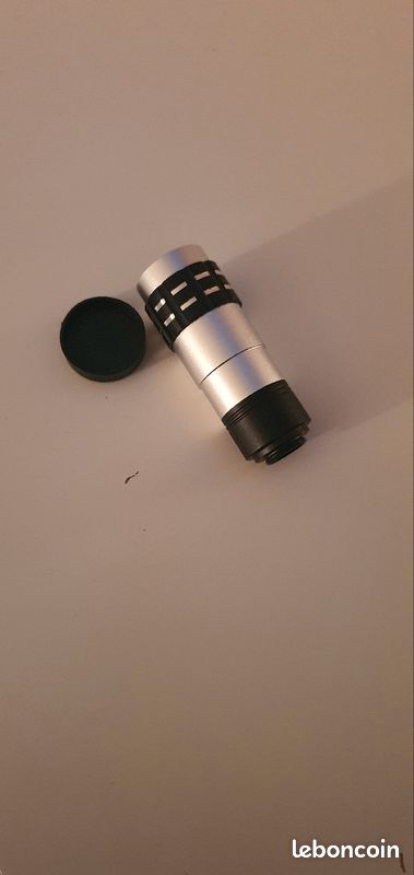 Téléobjectif Smartphone 9 niveaux Zoom HD 4K Fixation à clip Étui inclus Akashi (image 2)