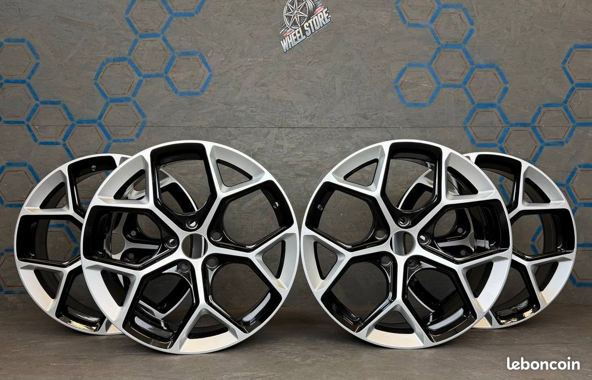 Pack 4 Jantes 18” Style Audi Sport – A3, A4, A5,Q3, Q2, Q1,Sirocco, Skoda,Seat Golf, – 5x112 etc... (image 5)