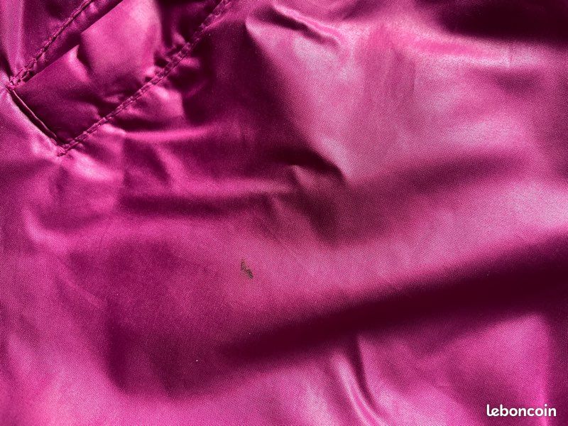 Manteau réversible vert baudet hiver 10 ans fille (image 7)