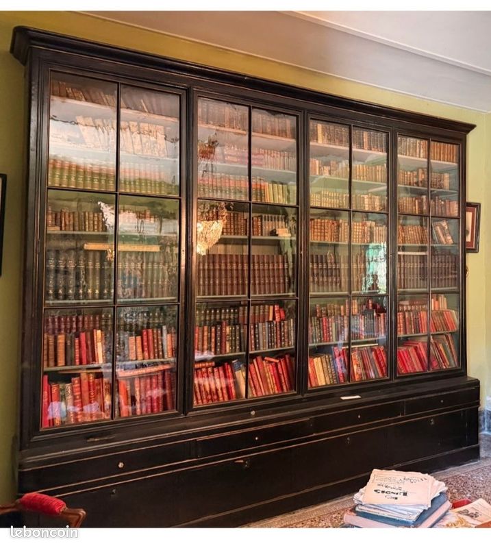 Importante et grande bibliotheque Napoleon III (image 3)