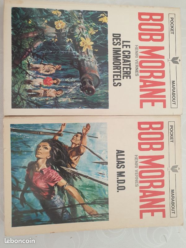 Lot 2 livres Bob Morane (image 1)